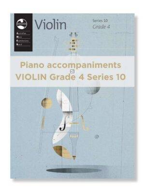 Piano accompaniment backing tracks for AMEB Violin Grade 4 Series 10 recorded by John Alley